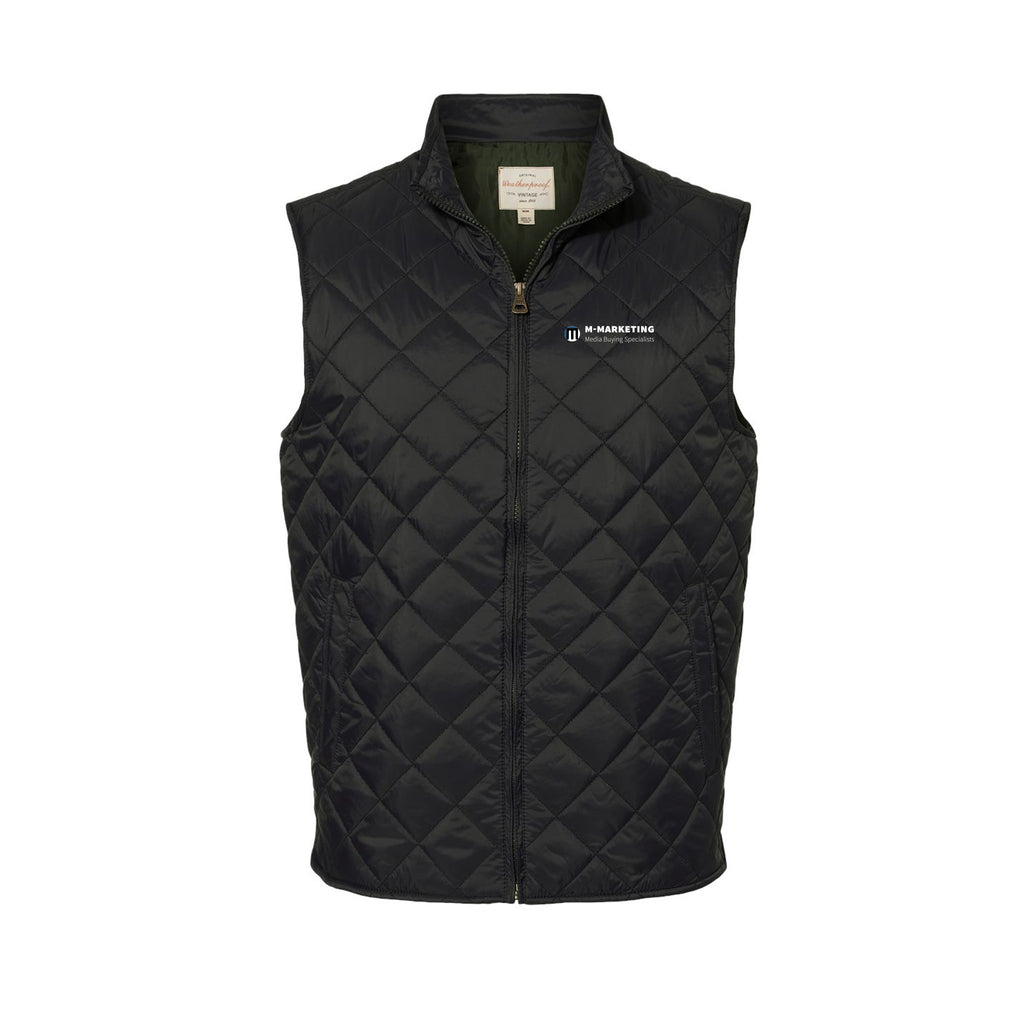 M Marketing Consultants - Weatherproof - Vintage Diamond Quilted Vest
