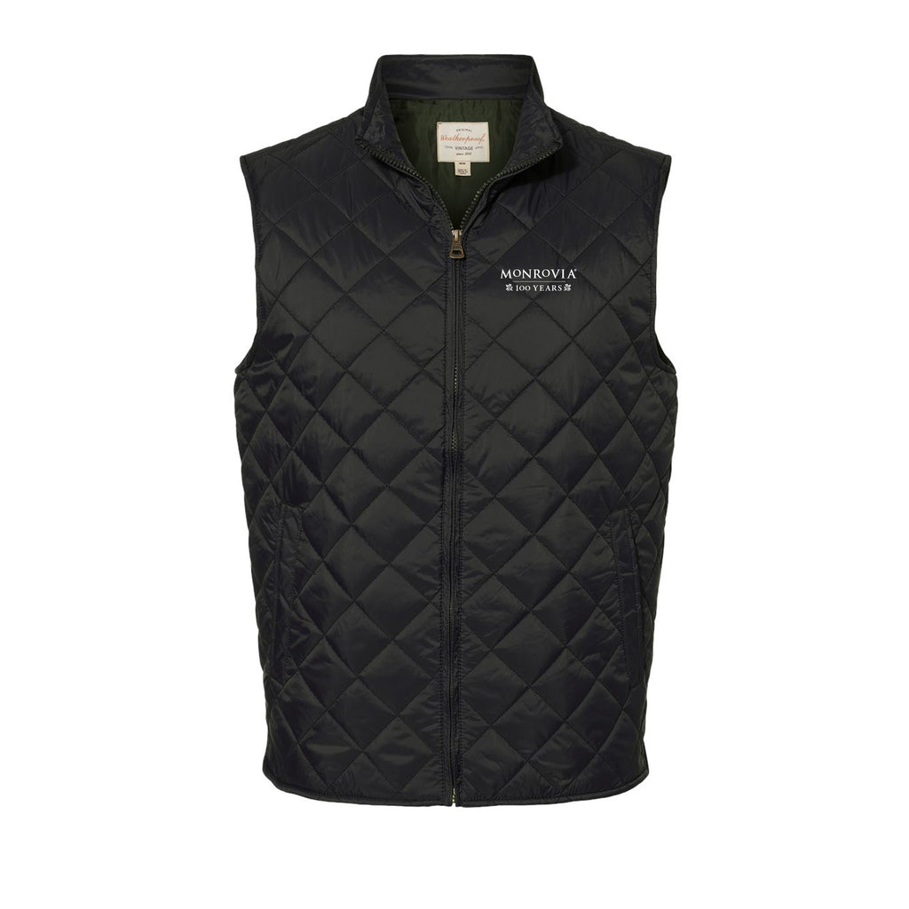 Monrovia 100 Years - Men's Vintage Diamond Quilted Vest