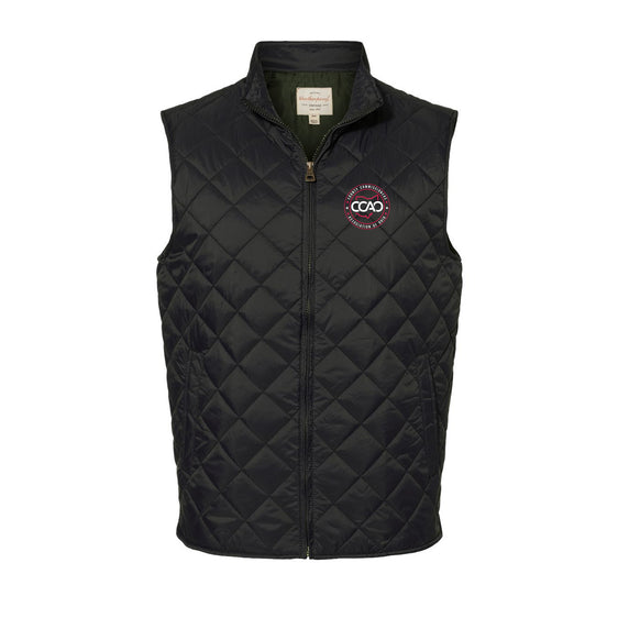 CCAO - Men's Vintage Diamond Quilted Vest