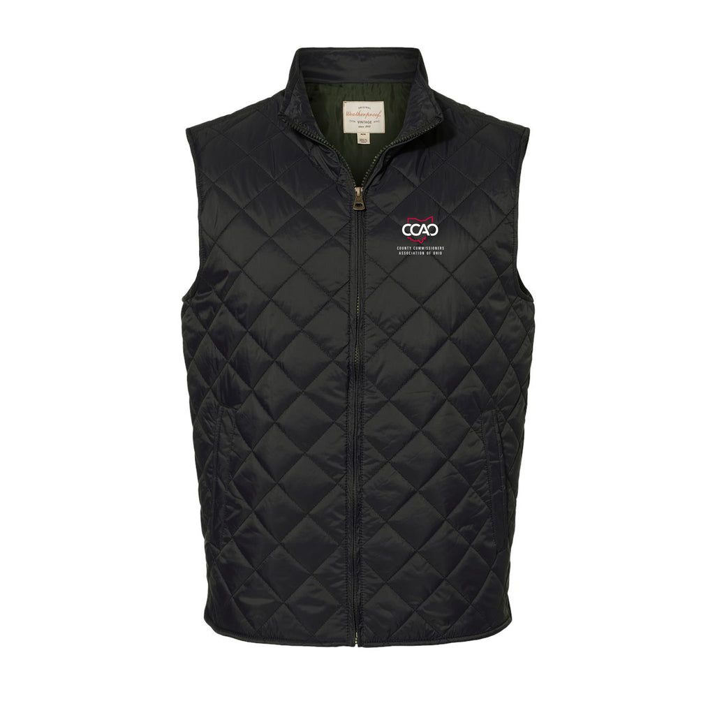 CCAO - Men's Vintage Diamond Quilted Vest