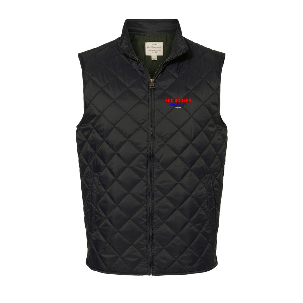 Edd Rogers Valley Chevrolet - Weatherproof - Vintage Diamond Quilted Vest