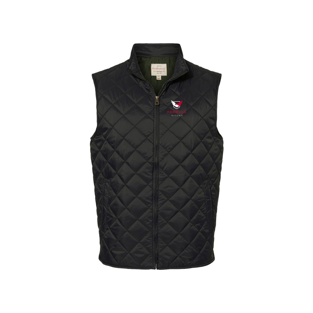Formula Nissan - Weatherproof - Vintage Diamond Quilted Vest