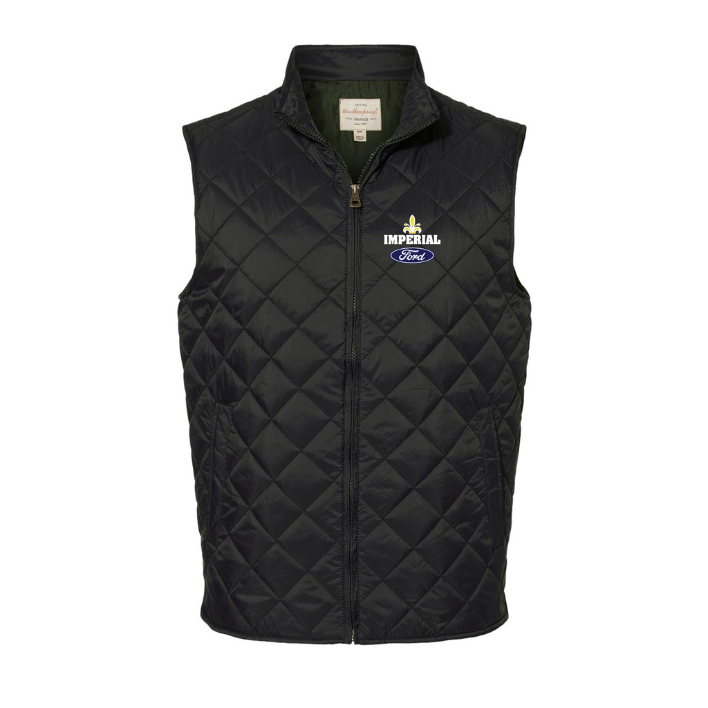 Imperial Ford - Men's Vintage Diamond Quilted Vest