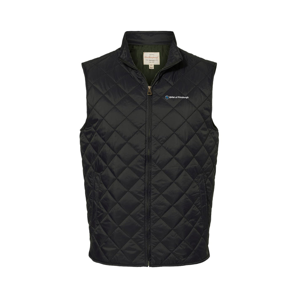 P&W BMW - Weatherproof - Vintage Diamond Quilted Vest