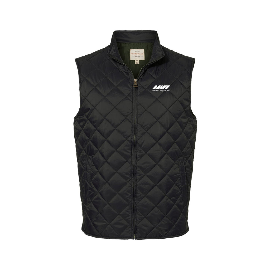 Midwest Polypak - Weatherproof - Vintage Diamond Quilted Vest