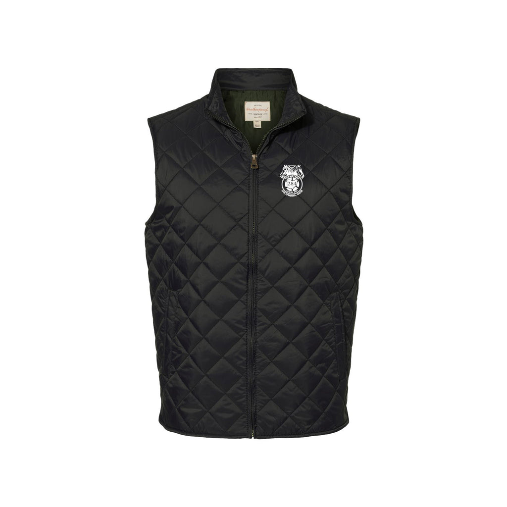 Teamsters Local 284 - Weatherproof - Vintage Diamond Quilted Vest