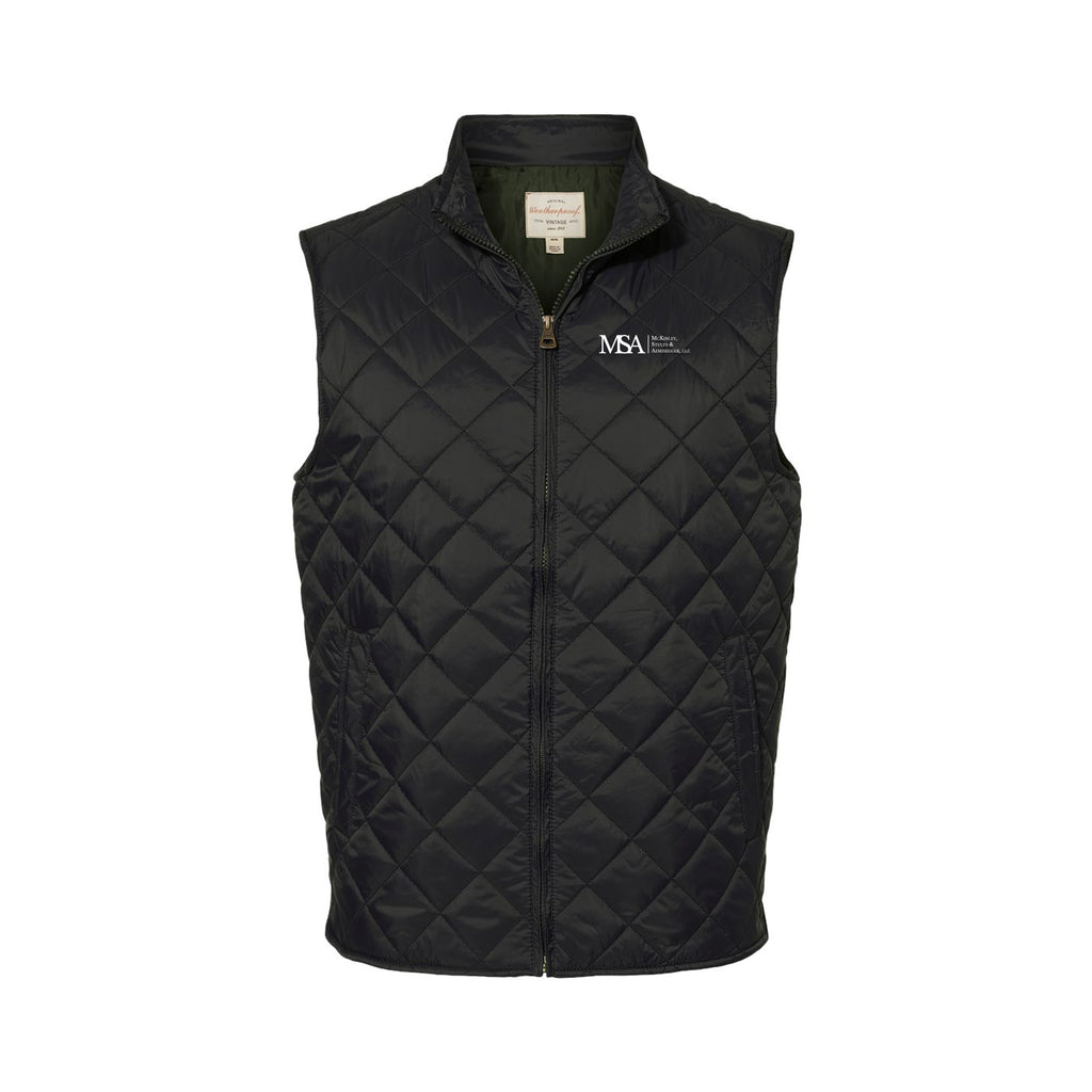 MSA Law Firm - Weatherproof - Vintage Diamond Quilted Vest