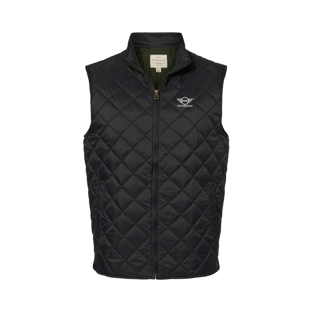 P&W BMW - Weatherproof - Vintage Diamond Quilted Vest