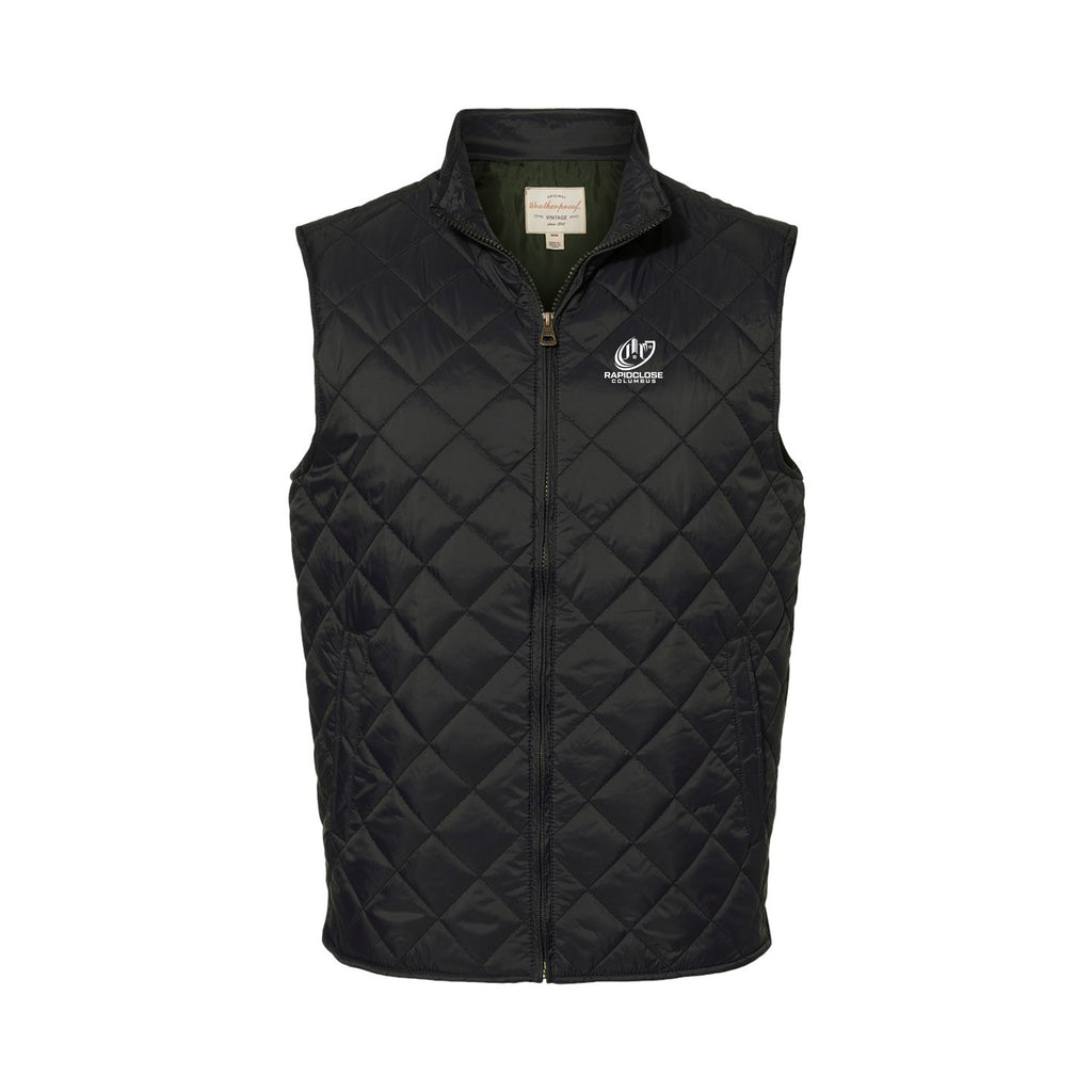 Rapid Close Columbus - Weatherproof - Vintage Diamond Quilted Vest