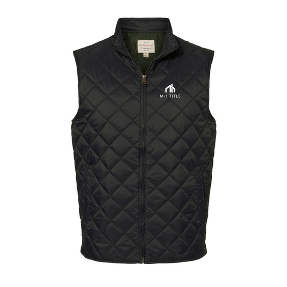 M/I Title - Weatherproof - Vintage Diamond Quilted Vest