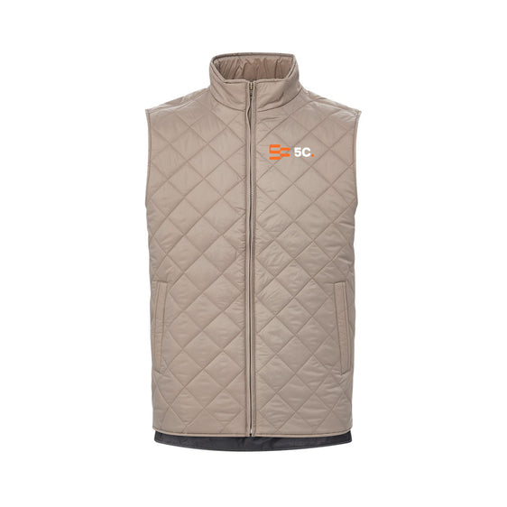 5C - Men's Vintage Diamond Quilted Vest