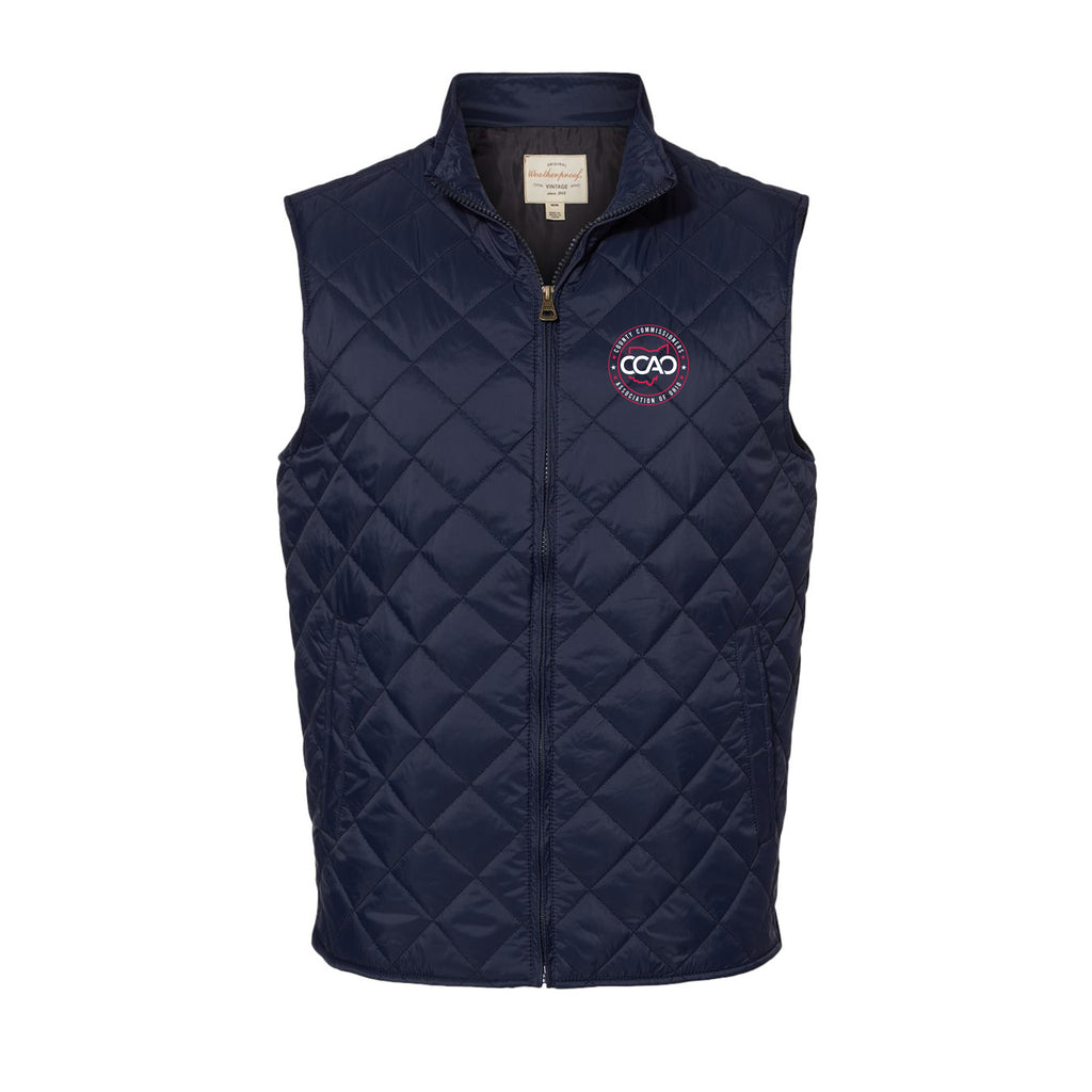 CCAO - Men's Vintage Diamond Quilted Vest