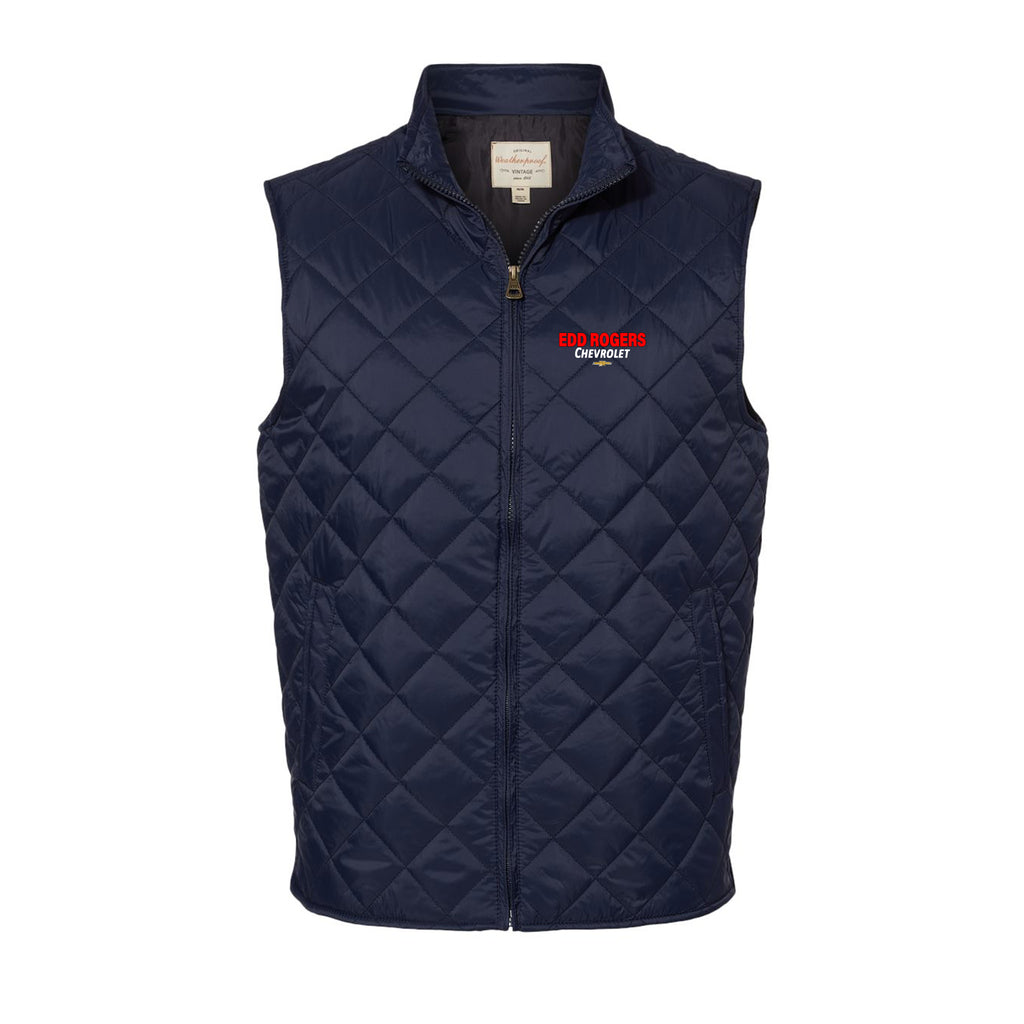 Edd Rogers Valley Chevrolet - Weatherproof - Vintage Diamond Quilted Vest