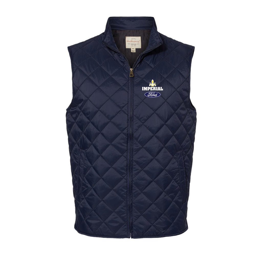 Imperial Ford - Men's Vintage Diamond Quilted Vest