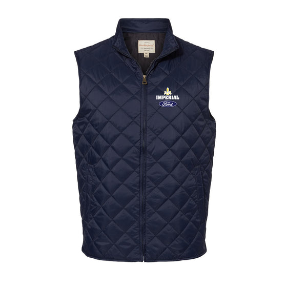 Imperial Ford - Men's Vintage Diamond Quilted Vest