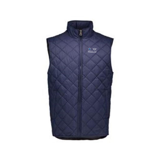 P&W BMW - Weatherproof - Vintage Diamond Quilted Vest