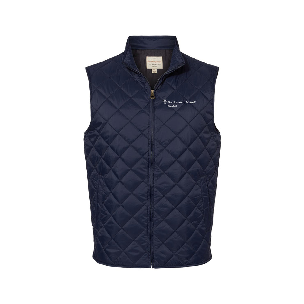 Northwestern Mutual Mansfield - Men's Vintage Diamond Quilted Vest