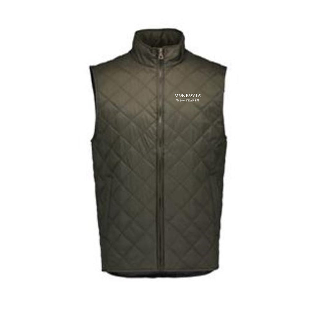 Monrovia 100 Years - Men's Vintage Diamond Quilted Vest