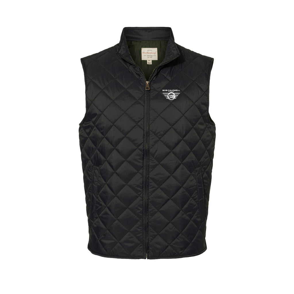 Bob Caldwell Automotive - Weatherproof - Vintage Diamond Quilted Vest