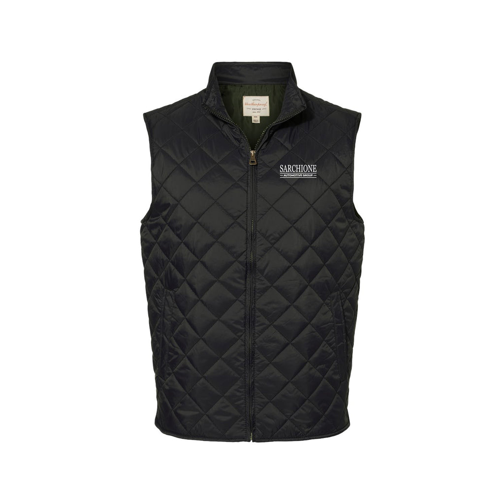 Sarchione Automotive - Weatherproof - Vintage Diamond Quilted Vest