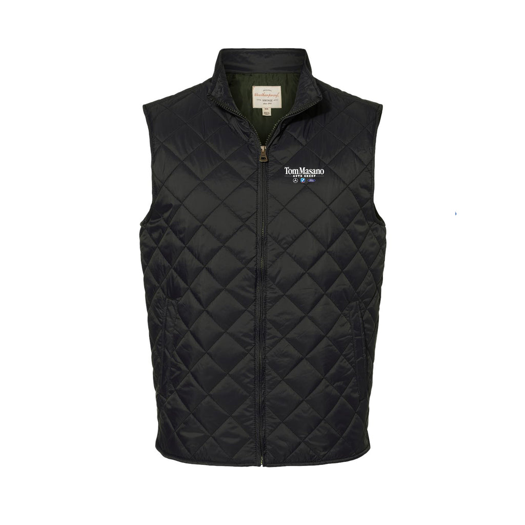 Tom Masano Auto Group - Men's Vintage Diamond Quilted Vest