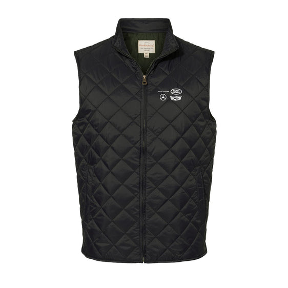 Germain Easton Business Office - Men's Vintage Diamond Quilted Vest