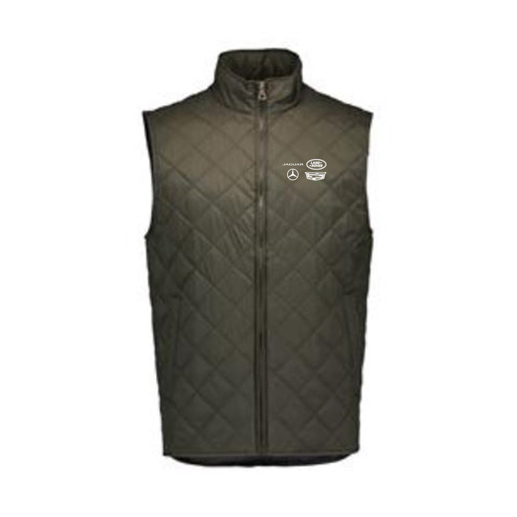 Germain Easton Business Office - Men's Vintage Diamond Quilted Vest