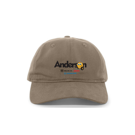 Anderson Honda Buick GMC - BRUSHED COTTON TWILL HOOK-AND-LOOP ADJUSTABLE CAP