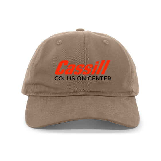 Cassill - BRUSHED COTTON TWILL HOOK-AND-LOOP ADJUSTABLE CAP