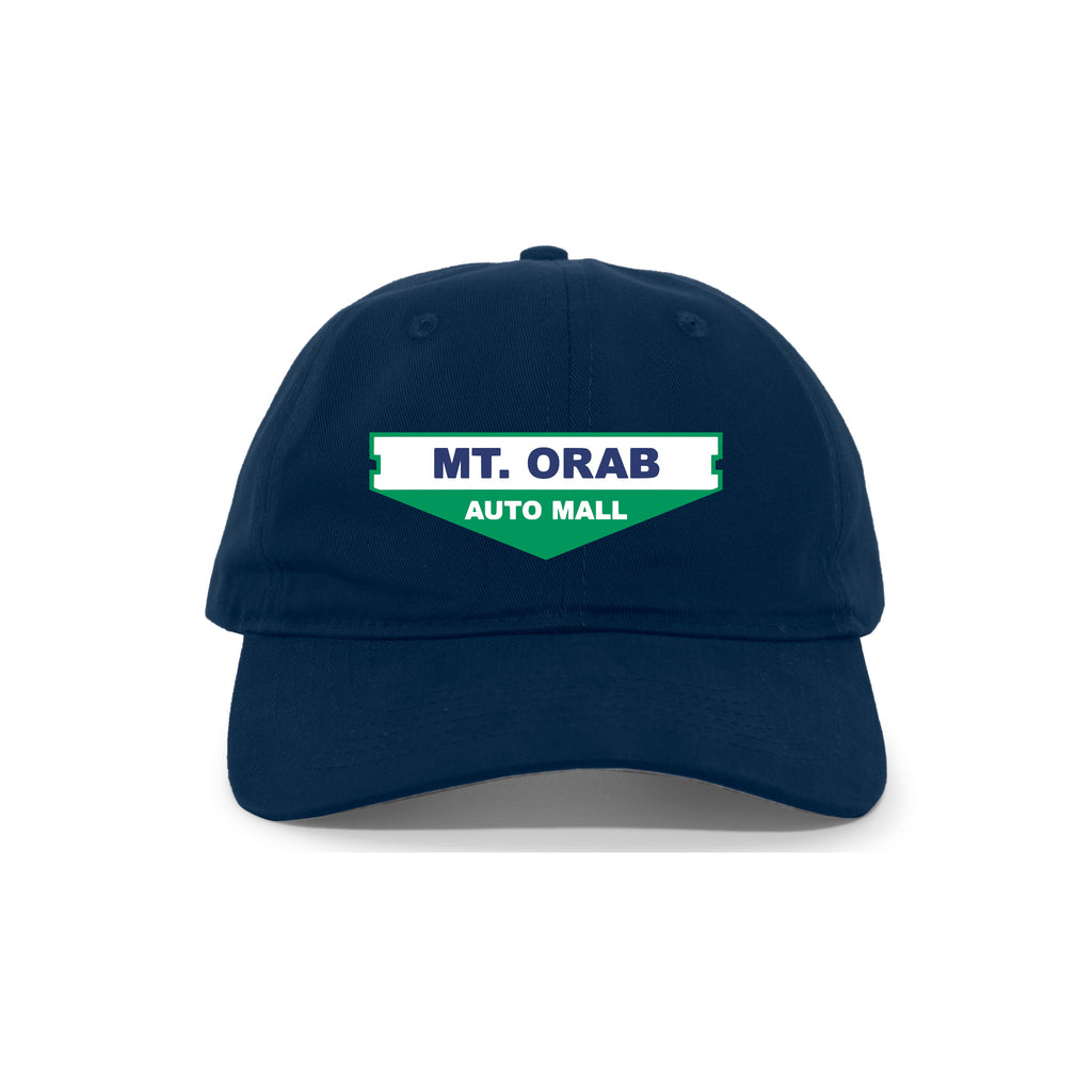 MT. Orab Auto Mall - BRUSHED COTTON TWILL HOOK-AND-LOOP ADJUSTABLE CAP