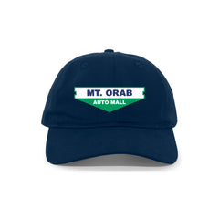 MT. Orab Auto Mall - BRUSHED COTTON TWILL HOOK-AND-LOOP ADJUSTABLE CAP