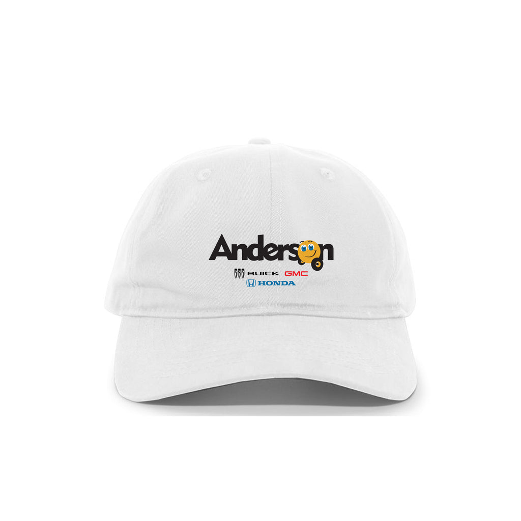 Anderson Honda Buick GMC - BRUSHED COTTON TWILL HOOK-AND-LOOP ADJUSTABLE CAP