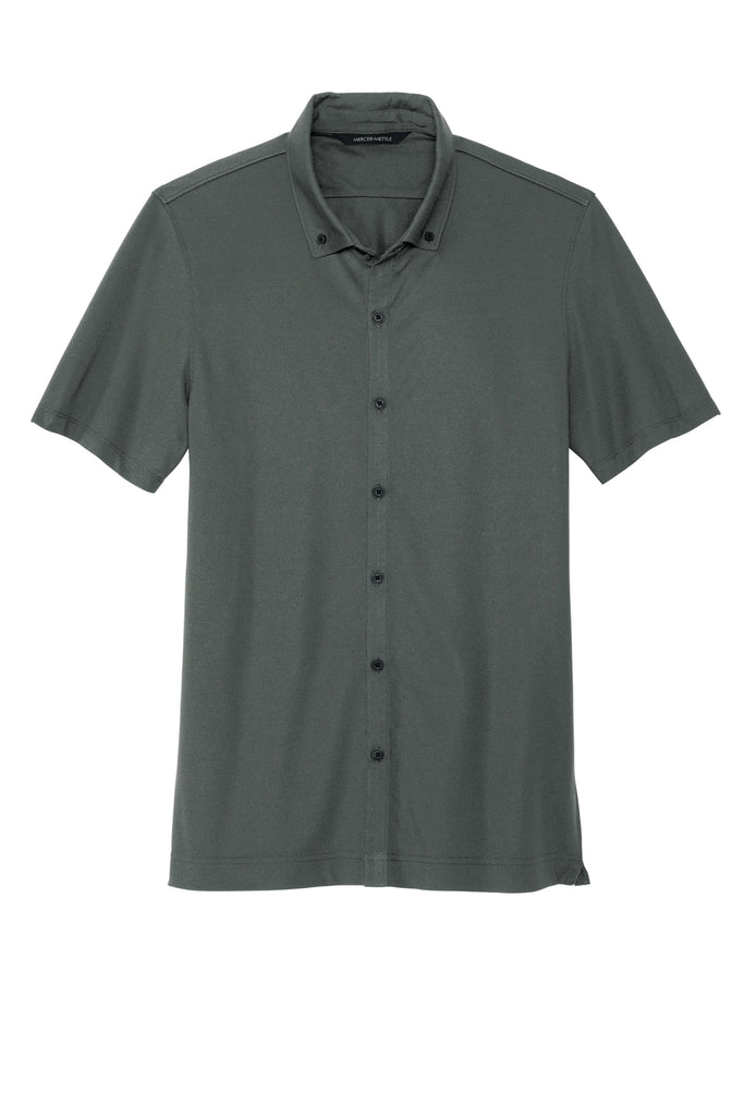 Superior Uniform Sales - Mercer+Mettle® Stretch Pique Full-Button Polo