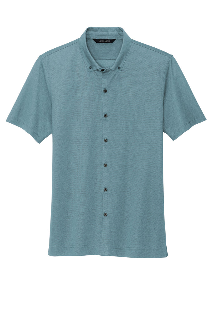 Superior Uniform Sales - Mercer+Mettle® Stretch Pique Full-Button Polo