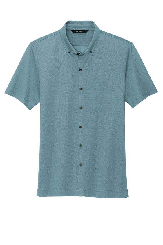 Superior Uniform Sales - Mercer+Mettle® Stretch Pique Full-Button Polo
