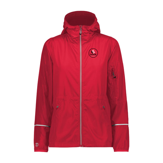 Elevated Wellness - Ladies Packable Full Zip Jacket