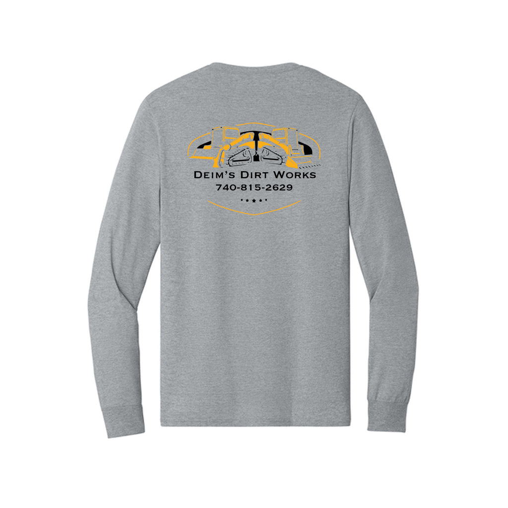 Deim's Dirt Works - Jerzees® Dri-Power® 50/50 Cotton/Poly Long Sleeve T-Shirt