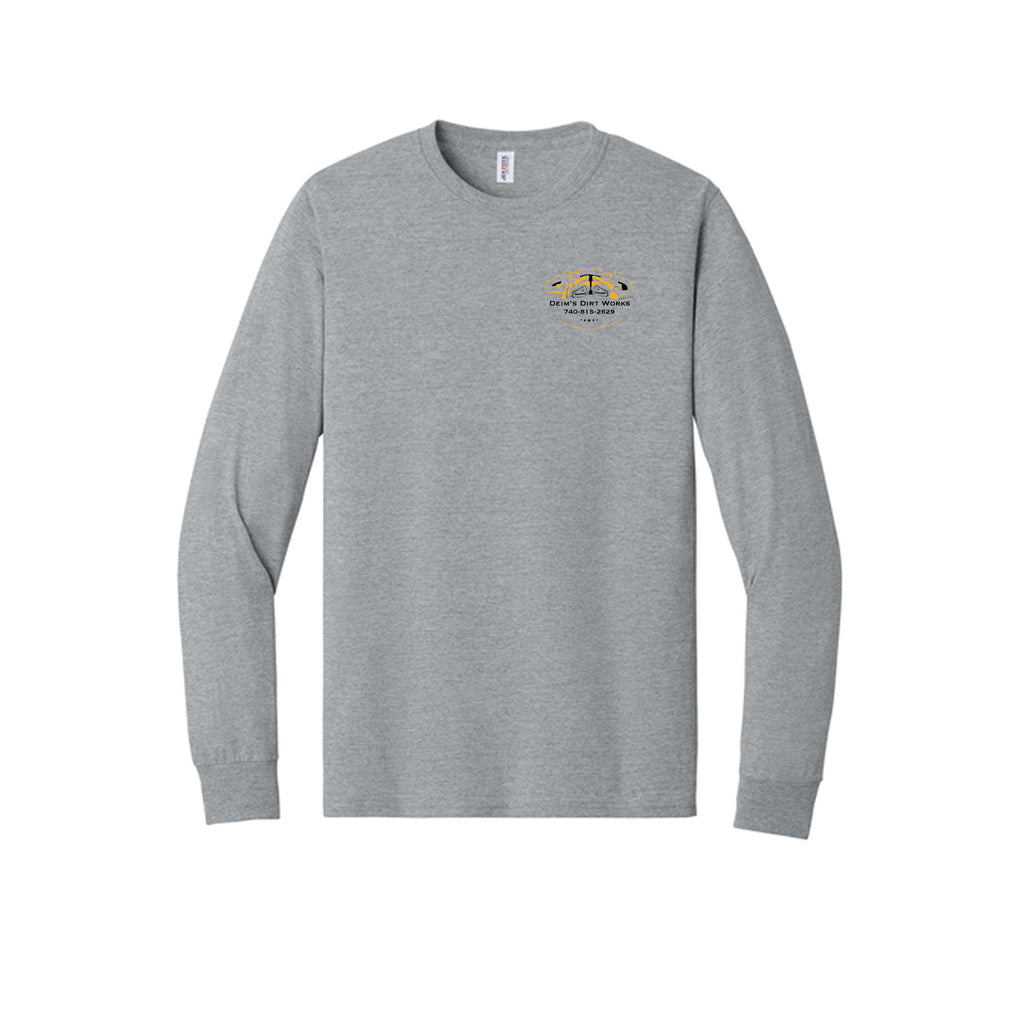 Deim's Dirt Works - Jerzees® Dri-Power® 50/50 Cotton/Poly Long Sleeve T-Shirt