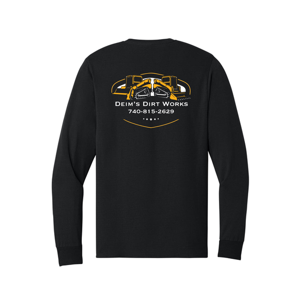 Deim's Dirt Works - Jerzees® Dri-Power® 50/50 Cotton/Poly Long Sleeve T-Shirt