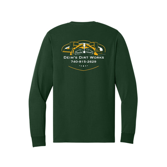 Deim's Dirt Works - Jerzees® Dri-Power® 50/50 Cotton/Poly Long Sleeve T-Shirt
