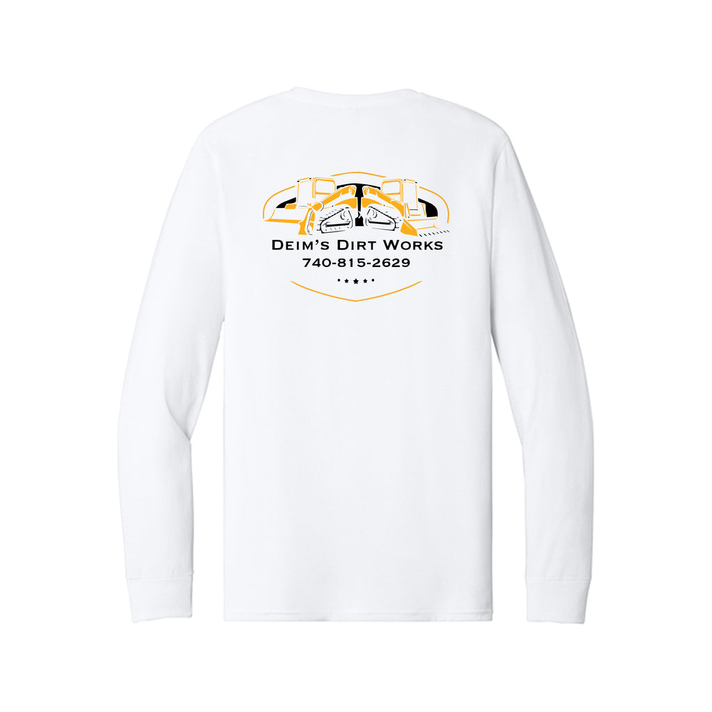Deim's Dirt Works - Jerzees® Dri-Power® 50/50 Cotton/Poly Long Sleeve T-Shirt