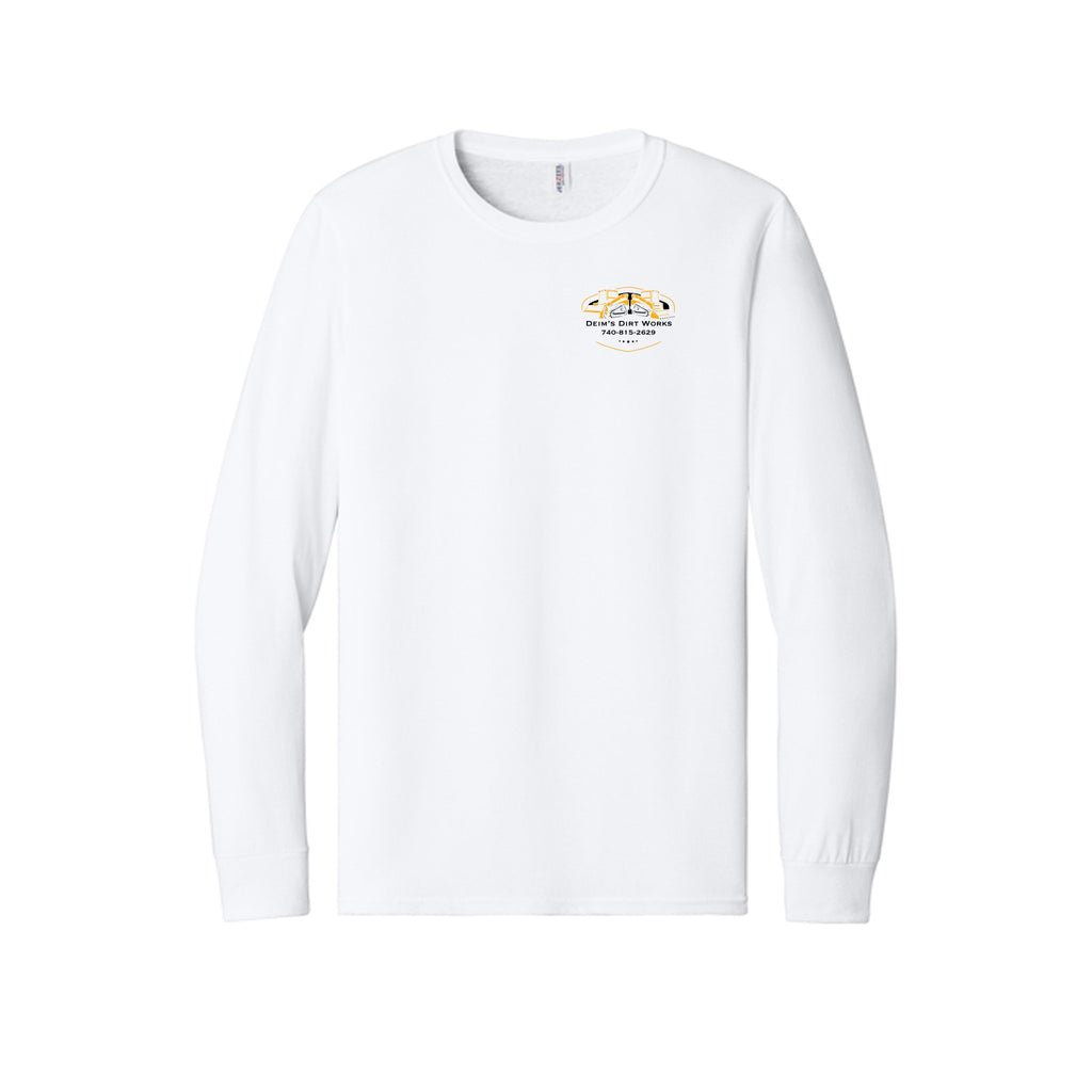 Deim's Dirt Works - Jerzees® Dri-Power® 50/50 Cotton/Poly Long Sleeve T-Shirt