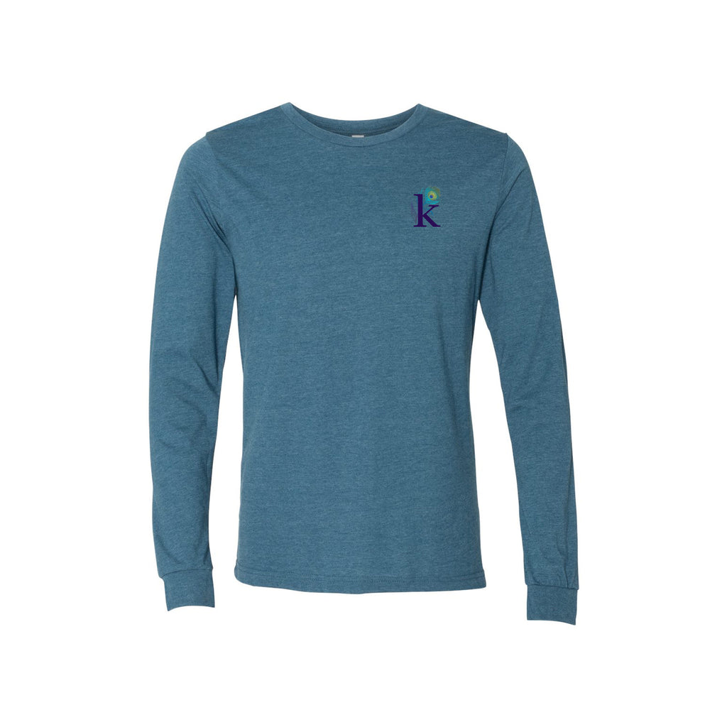 Krile Communications - BELLA + CANVAS - Heather CVC Long Sleeve Tee