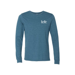 Krile Communications - BELLA + CANVAS - Heather CVC Long Sleeve Tee