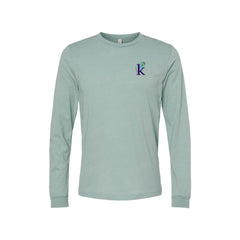 Krile Communications - BELLA + CANVAS - Heather CVC Long Sleeve Tee