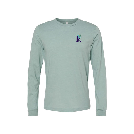 Krile Communications - BELLA + CANVAS - Heather CVC Long Sleeve Tee