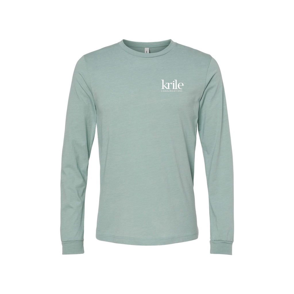 Krile Communications - BELLA + CANVAS - Heather CVC Long Sleeve Tee