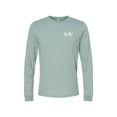 Krile Communications - BELLA + CANVAS - Heather CVC Long Sleeve Tee