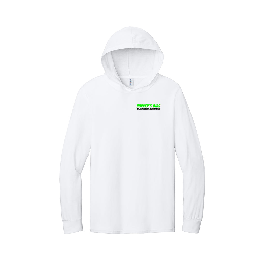 Barker's Bins Dumpster Service - Jerzees Classics™ Unisex Cotton Long Sleeve Hooded T-Shirt
