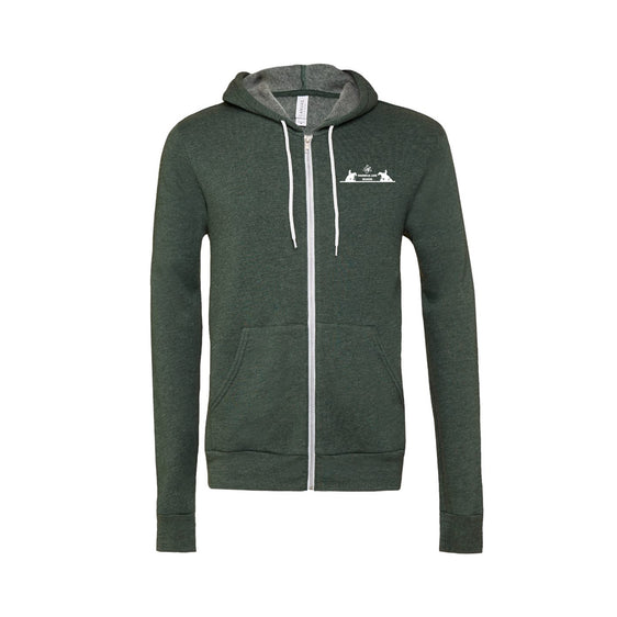 Magnolia Lane Reiners - BELLA + CANVAS - Sponge Fleece Full-Zip Hoodie